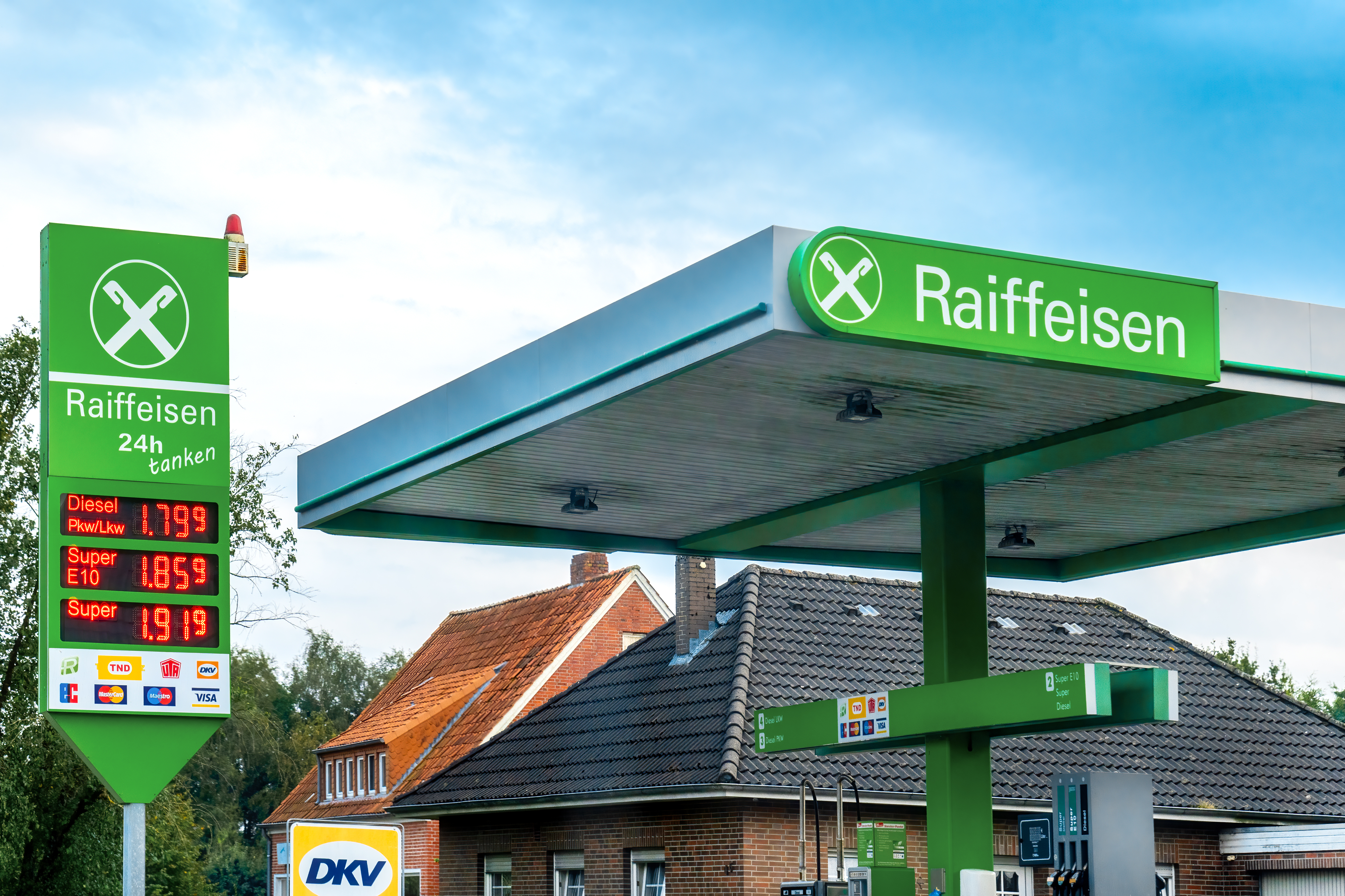 Kooperation mit Raiffeisen.